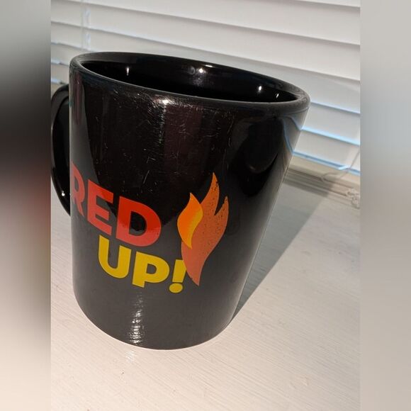 Disney Pixar Inside Out Anger Black Mug Pre-owned - Picture 5 of 6